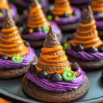 Halloween Witch Hat Cookies
