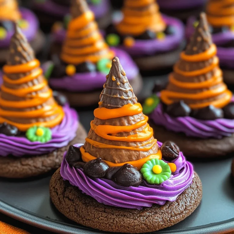 Halloween Witch Hat Cookies
