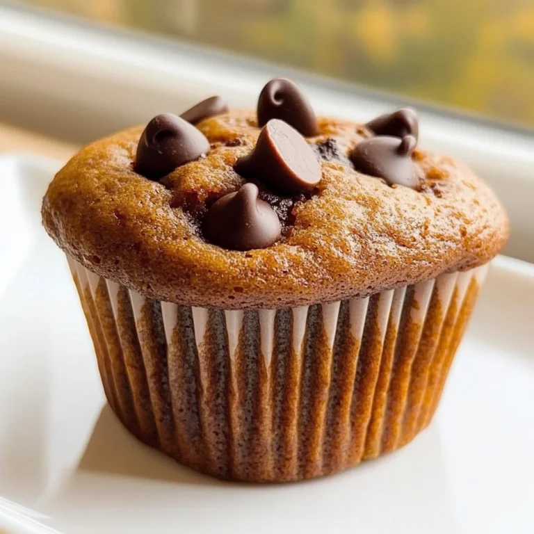 Pumpkin Chocolate Chip Muffins