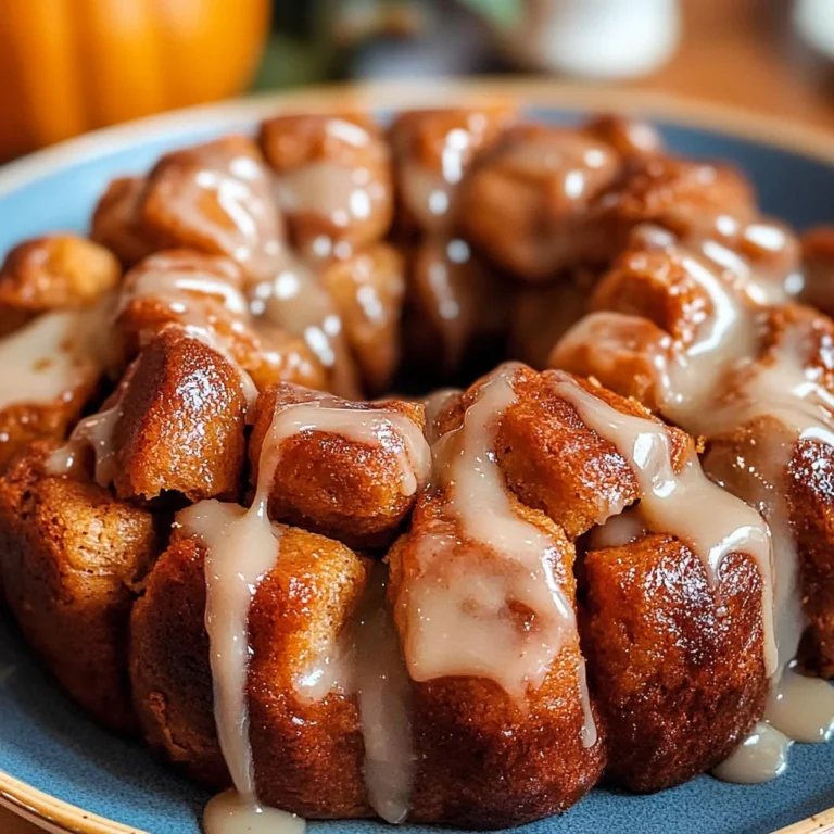 Pumpkin Spice Monkey Bread Recipe
