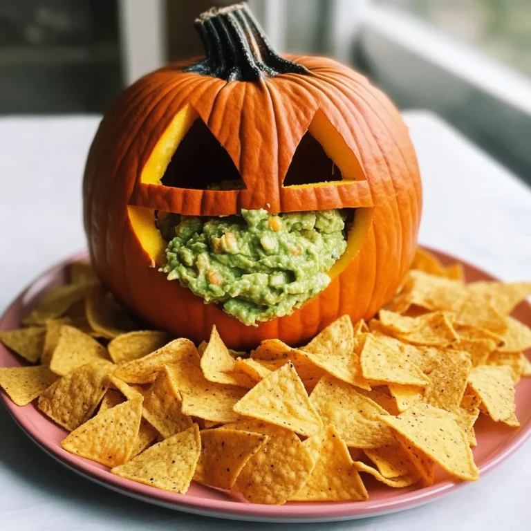 Throwing Up Pumpkin Guacamole Recipe
