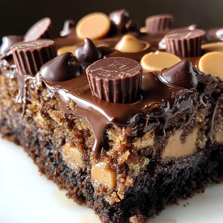 1 bowl peanut butter cup dump cake delight devours time