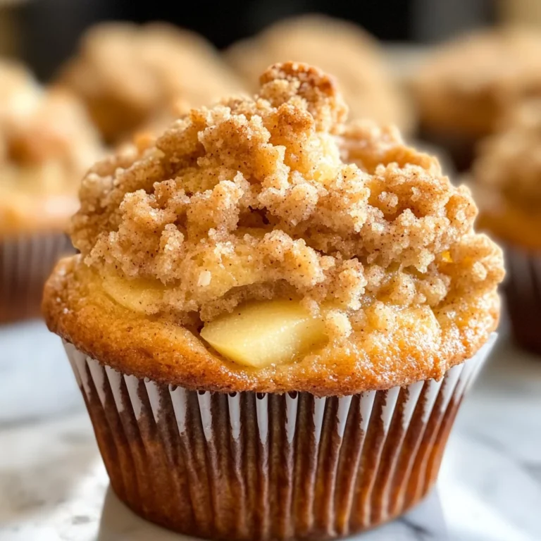 Apple Crumble Muffins