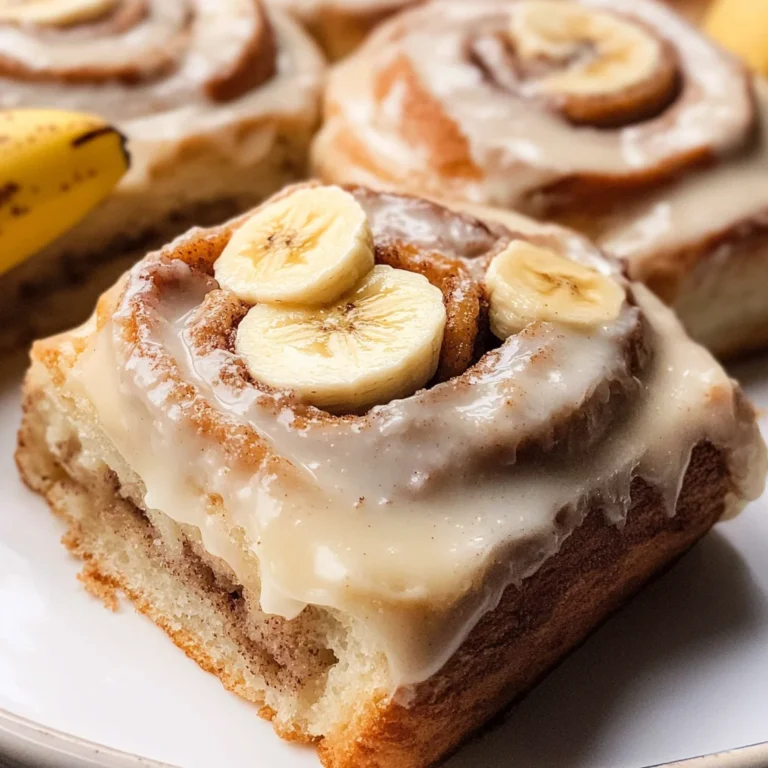 Banana Bread Cinnamon Rolls