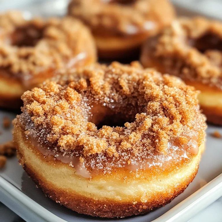 Coffee Cake Donuts