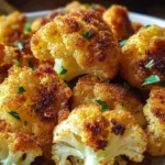 Crispy Roasted Cauliflower