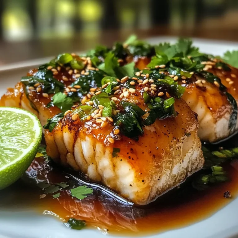 Ginger Soy Glazed Cod: A Flavorful and Healthy Seafood Dish