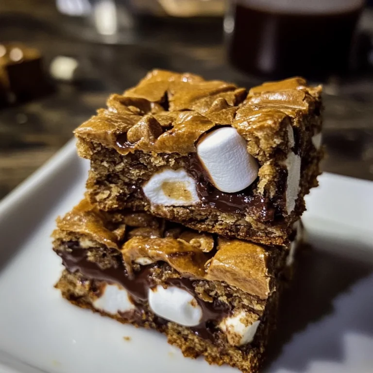 Golden Grachicken hams S'Mores Bars