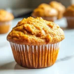 Healthy Greek Yogurt Pumpkin Muffins