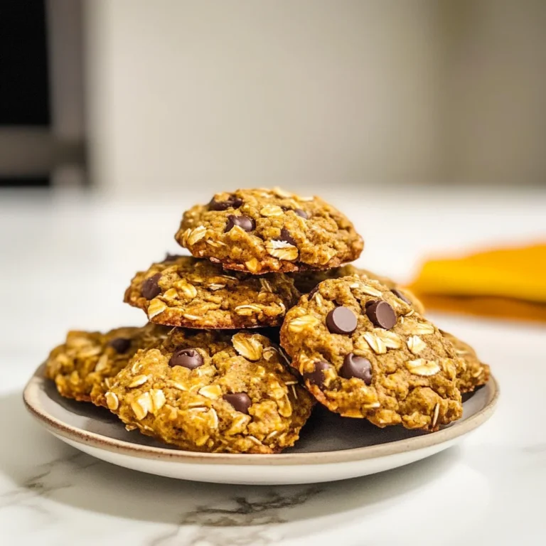 Healthy Pumpkin Oat Cookies