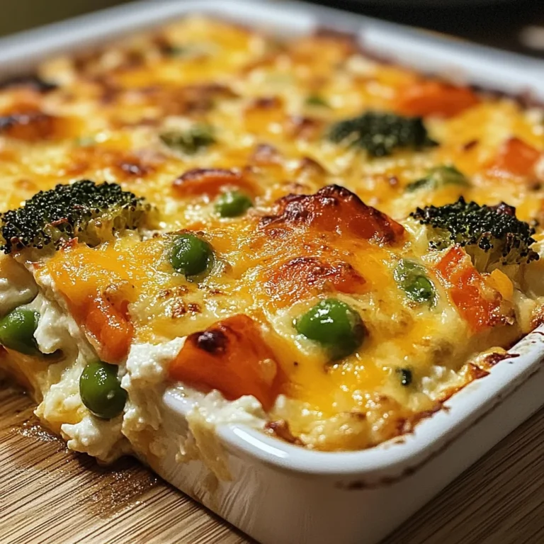 High-Protein Cottage Cheese Veggie Bake Recipe
