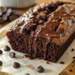 Hot Fudge Brownie Bread