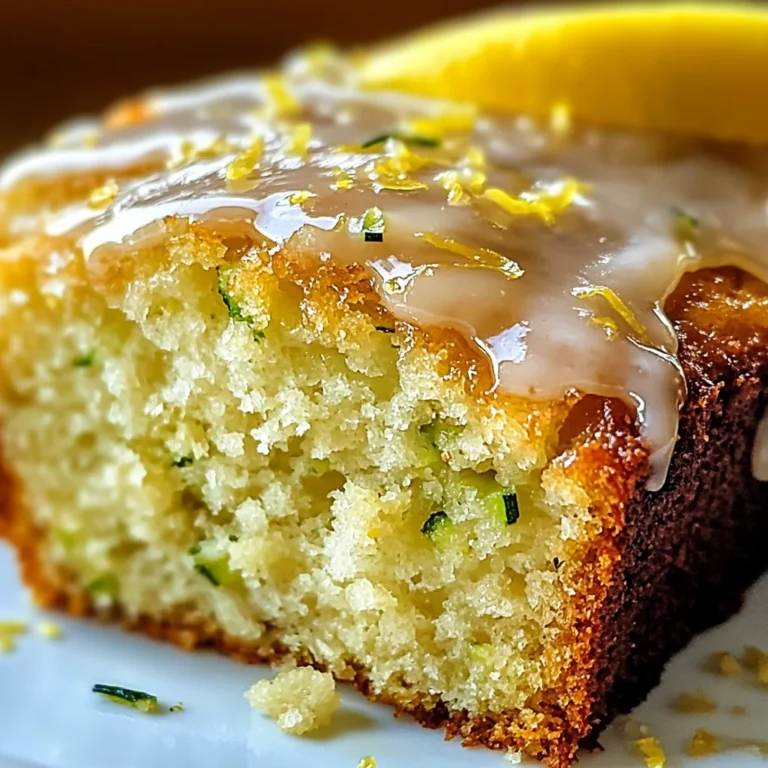 Lemon Zucchini Bread: A Bright & Moist Slice of Summer