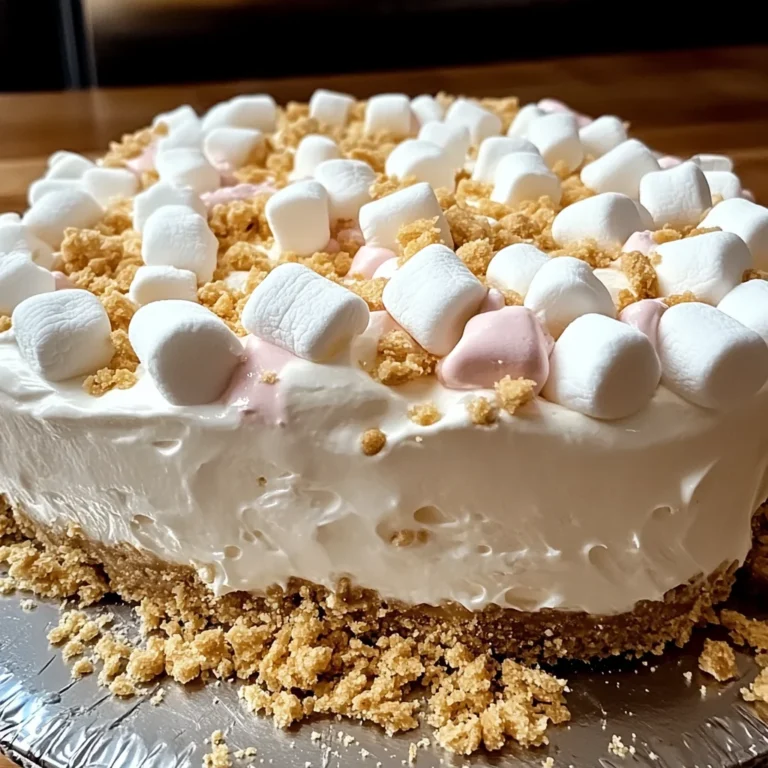 Marshmallow Whip Cheesecake