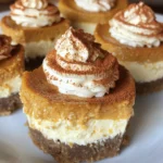 Mini Pumpkin Cheesecakes