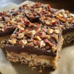 Peanut Butter-Turkey Bacon Bars