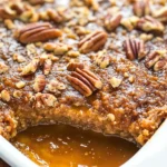 Pumpkin Pecan Cobbler