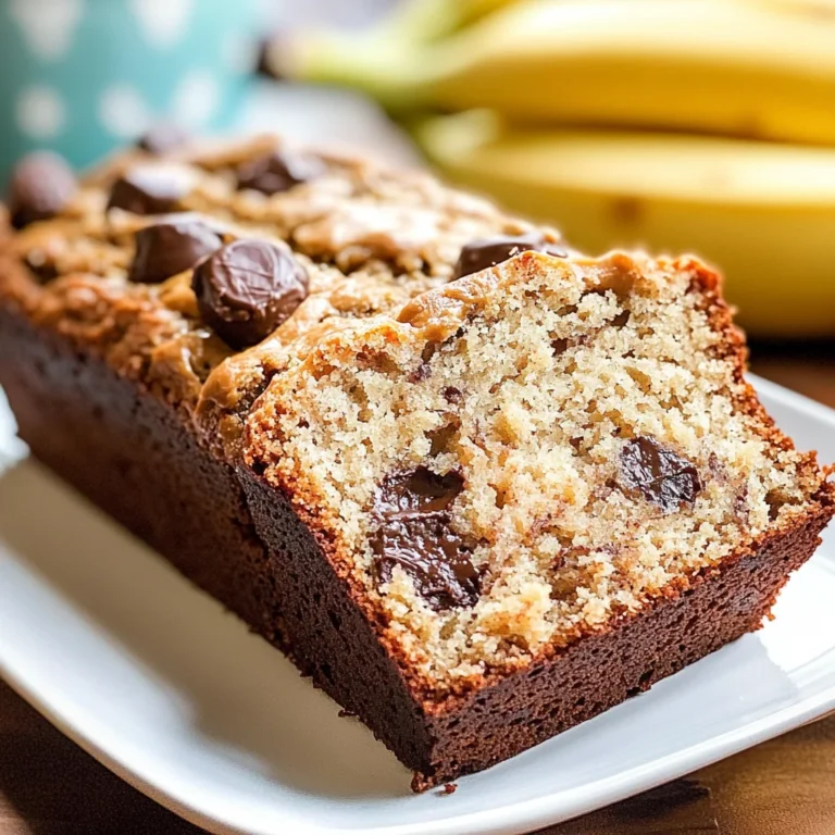 Reese's Peanut Butter Banana Bread