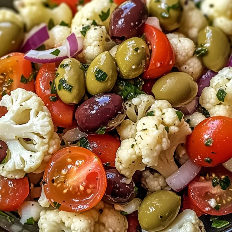 Sicilian Cauliflower Salad