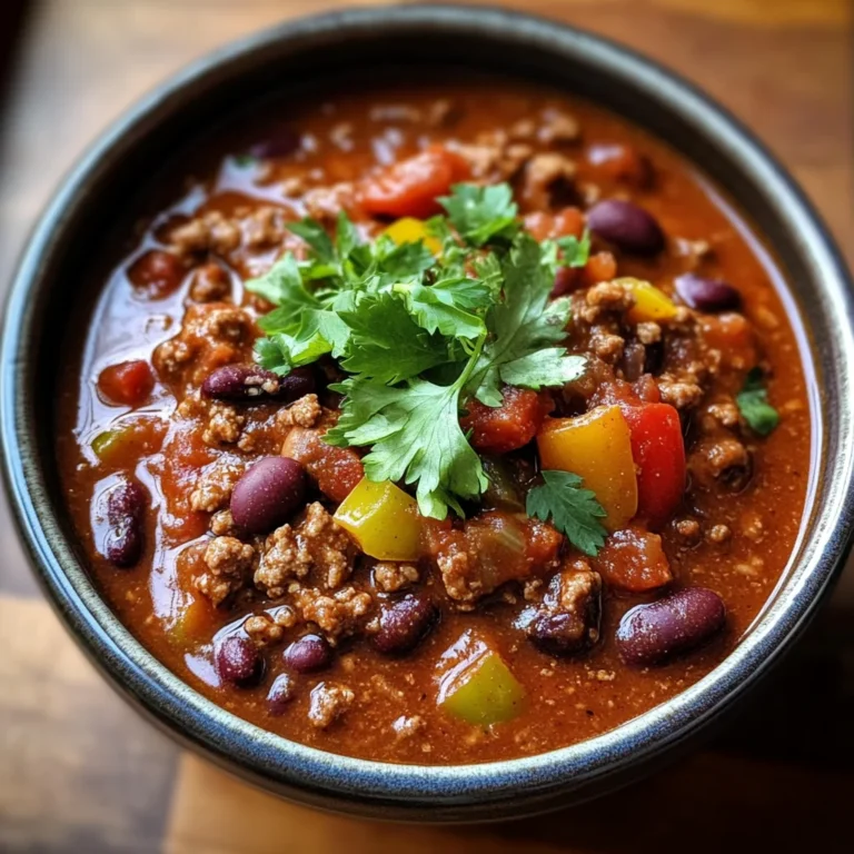 Slow Cooker Chili