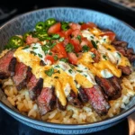 Steak Queso Rice : A Flavorful Recipe