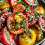 Zesty Marinated Tomatoes