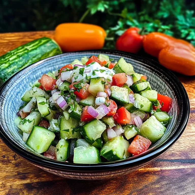 crisp cucumber salsa