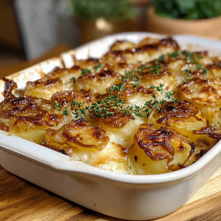 French Onion Potatoes – Cheesy, Savory & Perfect for Cozy Dinners!