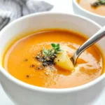 Hearty Apple and Carrot Ginger Soup in 30 Minutes Flat!