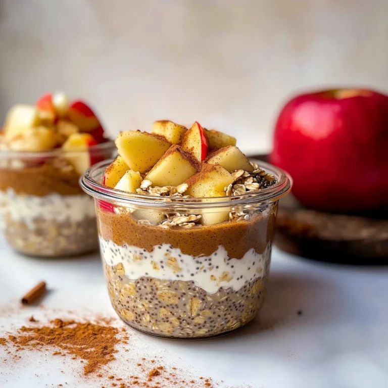 Apple Cinnamon Overnight Oats