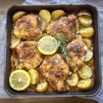 Greek Lemon Chicken With Potatoes