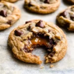 Salted Caramel Chocolate Chip Cookies