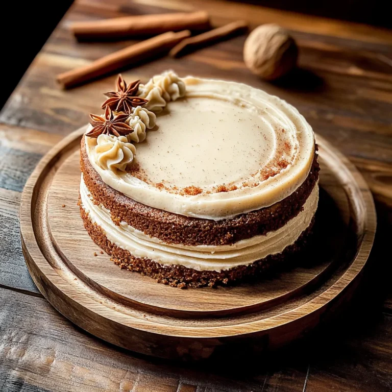 Brown Sugar Chai Cake