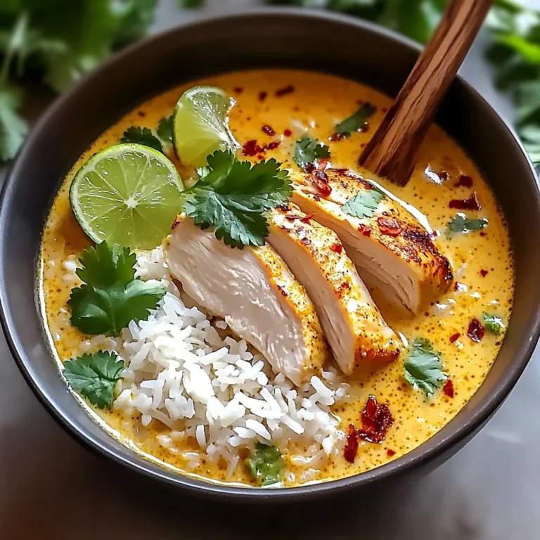 Coconut Chicken Brothy Rice: A Cozy One-Pot Delight!