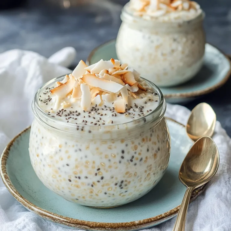 Coconut Overnight Oats