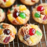 Easy Christmas Fruitcake Cookies Recipe
