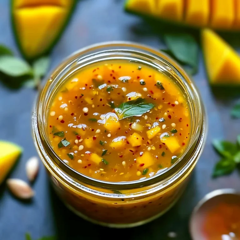Mango Habanero Honey Garlic Sauce