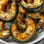 Parmesan Herb Roasted Acorn Squash