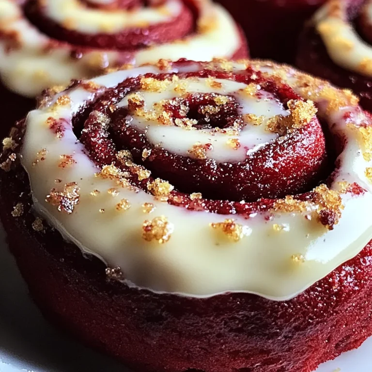 Red Velvet Cinnamon Rolls