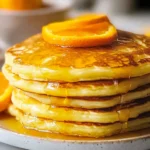 Ricotta Pancakes with Orange Syrup