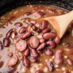 Slow Cooker Cajun Red Beans and Rice