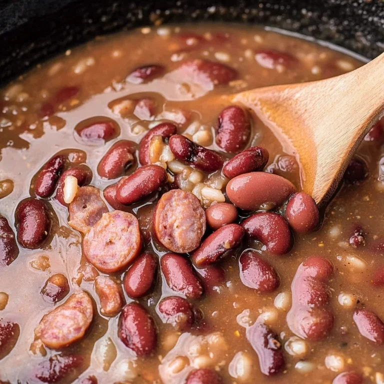 Slow Cooker Cajun Red Beans and Rice