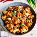 Sticky Sesame Cauliflower