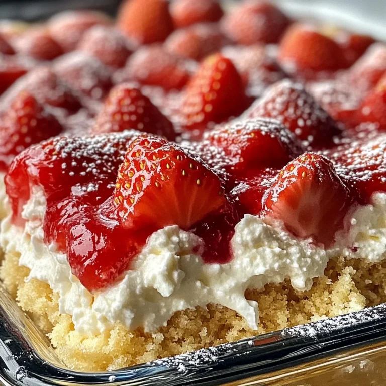 Strawberry Cheesecake Dump Cake