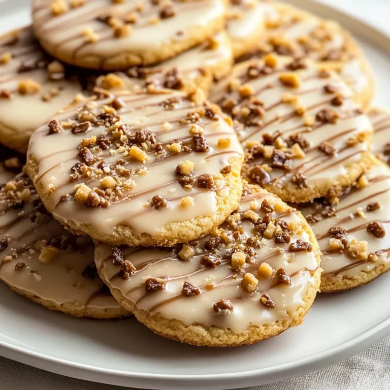 Toffee Icebox Cookies